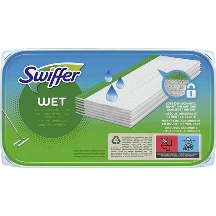 Swiffer – Wet Wipes for Mop (12 Pads) - Jactz